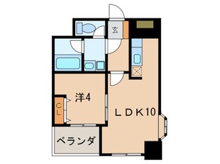 ウイングス砂津の物件間取画像